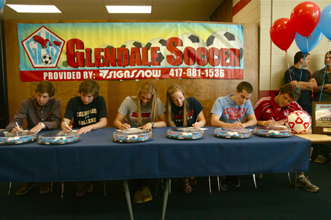 2011 Glendale Soccer Signing Day